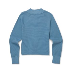 Atajo Long-Sleeve Waffle V-Neck – Women’s