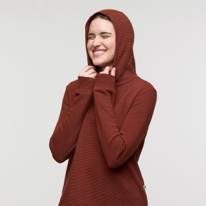 Atajo Long-Sleeve Waffle Hoodie – Women’s